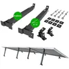 Image de NuaSol Lot de 2 supports de centrales de balcon Supports de panneau solaire Angle dinclinaison 15-30° Longueur 390-693 mm