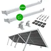 Image de NuaSol Kit de montage pour centrale électrique de balcon 4 supports de panneau solaire 30°-60° support de panneau solaire