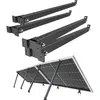 Image de NuaSol Lot de 2 supports de fixation pour centrale électrique de balcon Angle dinclinaison 30-60° Longueur réglable