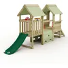 Image de Tour de jeux WICKEY My First Playground 2 pour tout-petits avec toboggan 120 cm vert et tunnel   10 ans de garantie*