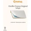 Image de EMMA Oreiller Emma Original Adapt 70x40 cm Mémoire de Forme Ergonomique Thermoactif et Respirant Confort Personnalisable