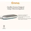 Image de EMMA Oreiller Emma Original Adapt Thermorégulant 70x40 Mousse Visco-Adaptative Ergonomique Housse Thermorégulatrice