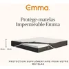 Image de EMMA Protège-matelas Imperméable Emma 200x200 cm Imperméable et Respirant Doux et Confortable Antibactérien Anti-allergènes