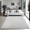 Image de the carpet Mirella   Tapis salon moderne tissage structuré tons neutres facile d’entretien Crème 120 x 160 cm D36