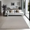 Image de the carpet Mirella   Tapis salon moderne tissage structuré tons neutres facile d’entretien Beige 200 x 280 cm D36