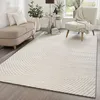 Image de the carpet Everest - tapis salon effet 3D haute densité de poils et agréablement doux Crème 120 x 170 cm Design - 2401