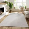 Image de the carpet Lima   Tapis design durable doux facile d’entretien effet 3D lavable polyester recyclé Crème 160 x 230 cm D26