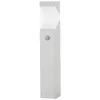 Image de Lucande Luminaire extérieur Kiran à intensité variable (Moderne) en Gris Aluminium (1 lampe à E27) Borne lumineuse luminaire pour