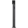 Image de Lindby Luminaire extérieur Enerio à intensité variable (Moderne) en Noir Aluminium (1 lampeà GU10) Borne lumineuse borne luminaire