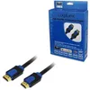 Image de Câble HDMI avec Ethernet - LOGILINK - 10m - High Speed - Connecteurs plaqués or - Noir/Bleu