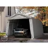 Image de TOOLPORT garage PVC 33x48 m abri véhicule PVC env. 550 g/m² H. 21m gris statique : terre