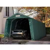 Image de TOOLPORT garage abri 33x72 m PVC env. 550 g/m² H. 21m vert foncé statique : terre