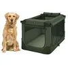 Image de Cage de transport - MAELSON - Soft Kennel - 72x51x51cm - Vert très foncé - Intérieur