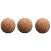 Image de 3 Pièces Balles de baby-foot de Cork natur Diamètre 34 mm