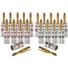 Image de Fiche banane pour les câbles 4 mm carré vissage 6 mm carré soudure lot de 20