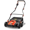 Image de Scarificateur Électrique Fx-ev360 Fuxtec 1500 W Largeur 36 Cm 5 Niveaux De Profondeur Bac 45 L Aérateur De Gazon