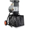 Image de Broyeur de végétaux électrique FUXTEC FX-EGH2800T - 2800W rouleaux silencieux 92 dB bac toile 60L coupe branches Ø44mm