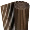 Image de neu.haus tapis de protection contre les regards en PVC (90x300cm) (marron) protection contre les regardspare-vent clôture de