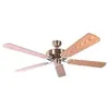 Image de Ventilateur de plafond Pepeo Potkuri en laiton vieilli - IP66 - CE et VDE approuvés