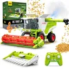 Image de Moissonneuse-batteuse télécommandée RC - Jouet agricole pour enfants dès 3/4/5/6 ans