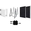 Image de Panneaux Solaires - Könner & Söhnen - SP430-HC - 2x430 W - Micro-onduleur 800 W - Système balcon 2240 Wh