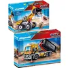 Image de PLAYMOBIL - City Action - Lot de 2 Articles Camion + Chargeuse sur pneus - Jouet pour Enfant de 5 ans et plus