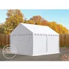 Image de Tente de stockage TOOLPORT 3x4 m - PVC 500g/m² - H. 2 m - Blanc