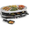 Image de Appareil à raclette 2-en-1 - KLARSTEIN - Steaklette - 1500W - Pour 8 personnes - Pierre naturelle
