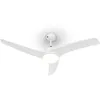 Image de Ventilateur de plafond 52 - Klarstein Figo - 55 W plafonnier 2x42 W - télécommande - blanc
