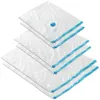 Image de Housses sous-vide - TECTAKE - Lot de 6 housses de rangement sous-vide 3 tailles réutilisables pour gain de place - Transparent
