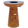Image de Barbecue brasero en acier Nero 62 x 75 cm (DxH) Orange