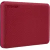 Image de Disque dur externe - TOSHIBA - Canvio Advance - 4 To - Rouge
