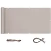Image de Sekey Brise-Vue pour balcon PES 90 x 500cm Taupe