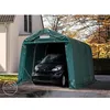 Image de 24x36 m Tente garage PVC 800 H. 20 m vert foncé béton