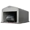 Image de Tente garage - Non spécifié - 5x8 m - PVC 850 - Porte 41x25 m - Gris
