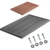 Image de AREBOS - Élément de Sol pour Douche Solaire WPC Plaque de Sol - 101 x 63 x 55 cm - Anthracite