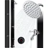 Image de AREBOS Douche Solaire 35 L avec Thermomètre Intégré et Douchette de Pied Noir