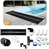 Image de AREBOS Chauffe-Eau Solaire Capteur Solaire Chauffe-Piscine Tapis Solaire Absorbeur Solaire 300 x 66cm Résistant aux UV