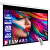 Image de ESMART Economy EXM Toile moteur 140 x 79 cm (63) Format 16:9 Télécommande Home cinéma projecteur Écran de projection