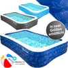 Image de Piscine gonflable familiale - KESSER - Dimensions 305x183x56 cm - Volume de remplissage 1180 litres