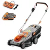 Image de Tondeuse à Gazon Sans Fil 40V 2x20V FUXTEC- FX-E2RM37SET - 37 cm - 2 Batteries 4Ah - Chargeur Double - Mulching