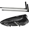 Image de QLS Support de toit pour coffre de toit Support mural pour Boîte de rangement pour skis Amortisseur en mousse 825cm WSB.O 8567