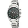 Image de Montre homme ETT Eco Tech Time MID-33216   Quartz analogique boîtier & bracelet acier noir verre minéral 5 ATM