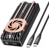 Image de Boîtier SSD M.2 Externe - GRAUGEAR - Aluminium - 40 Gbit/s - USB 4.0 - NVMe 2280