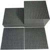Image de Plaques de construction LEGO® 16x16 plaques gris foncé - A construire des deux côtés - 91405 Quantité 4x
