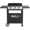 Image de Plancha Gaz sur Chariot - Royal Gourmet - 3 Brûleurs - Plaque Amovible de Surface Cuisson 62 x 355 cm
