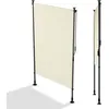 Image de Juskys Store vertical Barbados 120x310 cm Beige - brise-vue sans perçage protection solaire anti-UV déperlant