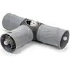 Image de Tunnel pour Chat - LIONTO - 3 Voies - Pliable - Extensible - Balle de Jeu