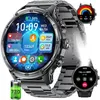 Image de Montre Connectée HIRREO Homme 185 HD Écran 120 Modes Sportifs IP69 Étanche