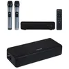 Image de Barre de son portable - UHF - 30W - 2 microphones sans fil - Bluetooth 5.0 - Effet décho